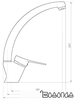 Смеситель Inan Uzay M2004