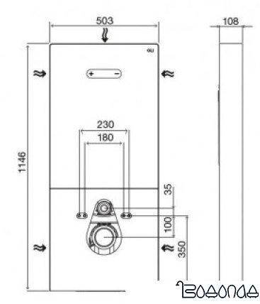 Инсталляция для унитаза OLI 61568