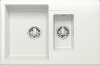 Кухонная мойка Polygran Brig-770 (белый хлопок 36) Кухонная мойка Polygran Brig-770 (белый хлопок 36)