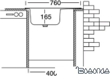 Кухонная мойка Kromevye ЕС 240 D фото 2 Кухонная мойка Kromevye ЕС 240 D фото 2