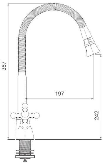 Смеситель Gappo G4089-6