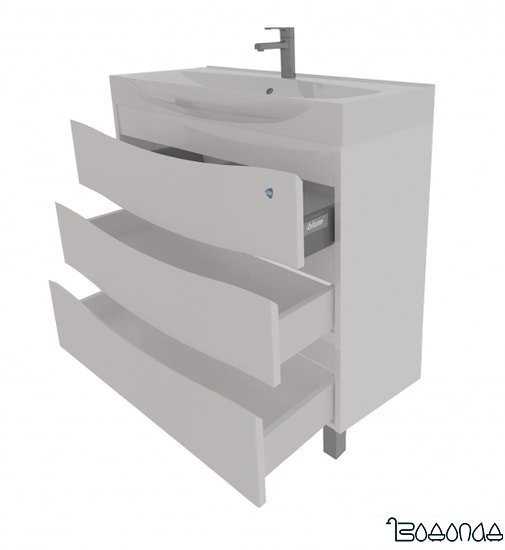 АВН Тумба под умывальник Фиджи 85 (61.13)