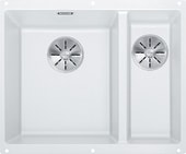 Кухонная мойка Blanco Subline 340/160-U (левая, белый)