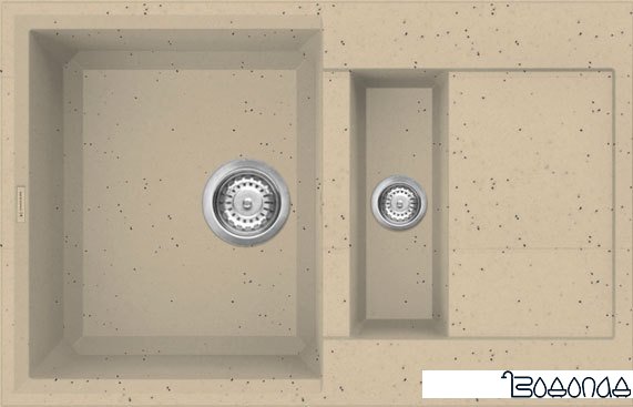 Кухонная мойка Omoikiri Sakaime 78-2-CH [4993237]