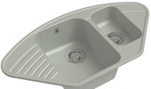 Кухонная мойка GranFest QUARZ Z-14 (серый)