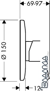 Смеситель Hansgrohe Talis S2 32635000 фото 2