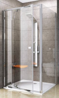 Душевая стенка Ravak Pivot PPS 90 (сатин/прозрачное)