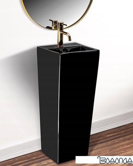 Умывальник Rea Kamila (черный)