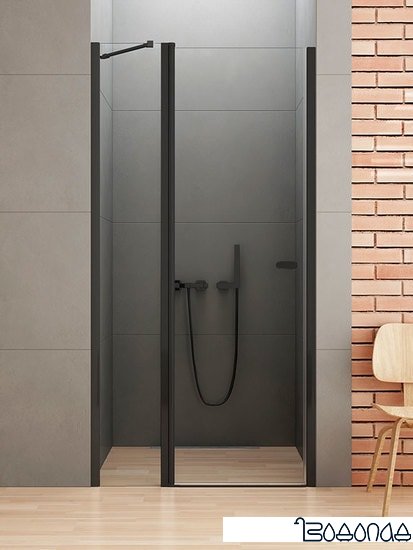 Душевая дверь NEW TRENDY New Soleo Black 100 D-0242A