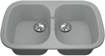 Кухонная мойка Vigro Vigronit VG502 (серый) Кухонная мойка Vigro Vigronit VG502 (серый)