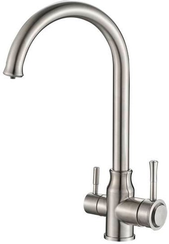 Смеситель ZorG SH 763 (нержавеющая сталь)