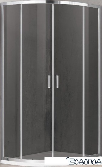 Душевой уголок Adema Glass Line-100 (тонированное стекло)