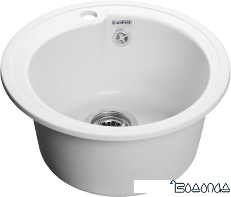 Кухонная мойка GranFest Rondo GF-R450 (иней) Кухонная мойка GranFest Rondo GF-R450 (иней)
