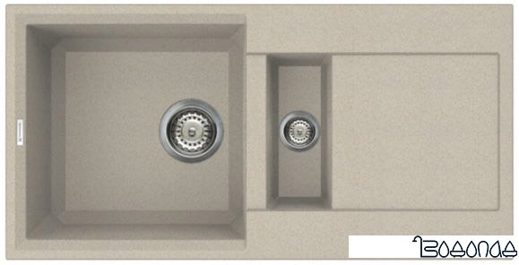 Кухонная мойка Omoikiri Sakaime 86-2-SA (4993119)