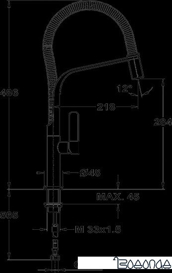 Смеситель TEKA FO 997 White [62997020FW]
