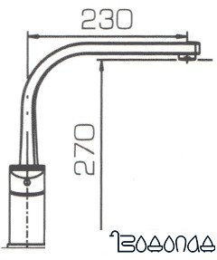 Смеситель Bravat Line F75299C-2