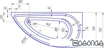 Ванна 1Марка Piccolo фото 4