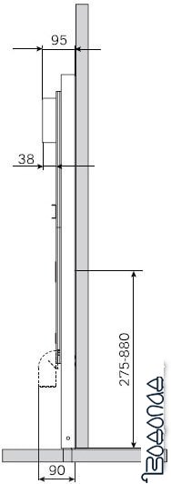 Инсталляция для писсуара AM.PM I022701 фото 4