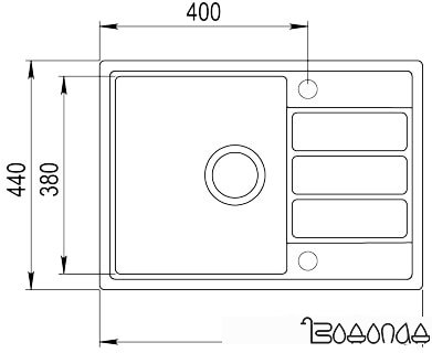 Кухонная мойка TEKA Comfor 45 S-TQ (оникс)