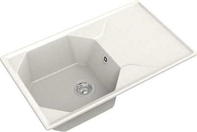 Кухонная мойка GranFest GF-U-840L (белый) Кухонная мойка GranFest GF-U-840L (белый)