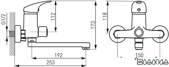 Смеситель Ferro One BFO3A