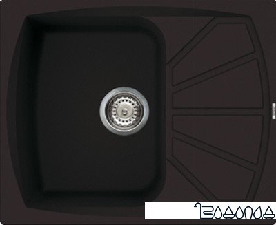 Кухонная мойка Elleci Living 125 Nero 54