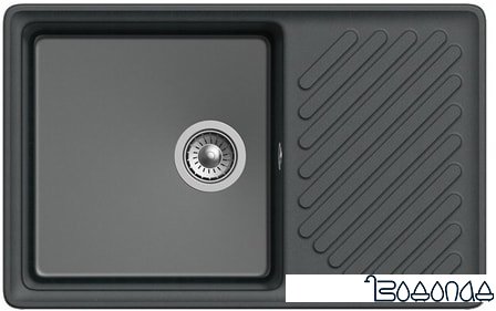 Кухонная мойка GranFest QUARZ GF-ZL53 (черный)