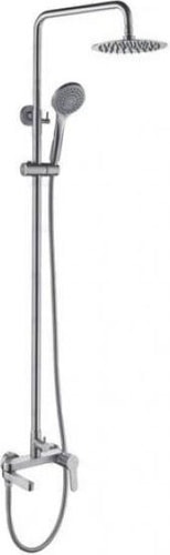 Gappo Душевая система с поворотным изливом, нерж. сталь