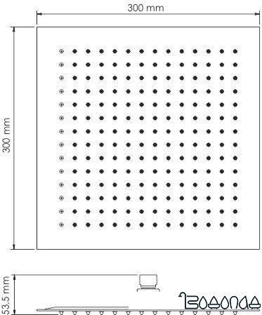Душевая лейка Wasserkraft A162