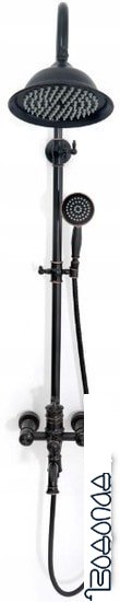 Душевая система Rea Vintage REA-P2367 (черный)