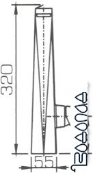 Смеситель Bravat Iceberg F776110C