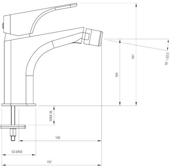 Смеситель Deante Hiacynt BQH A30M