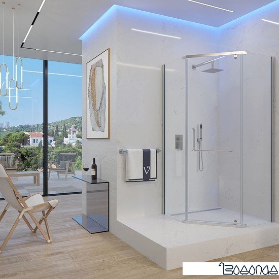 Душевой уголок Veconi RV-36 RV36-90-01-C5