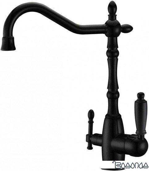 Смеситель ZorG ZR 312 YF-33 (черный)