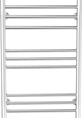 Полотенцесушитель Ростела Свирель V нижнее подключение 1" 70 см