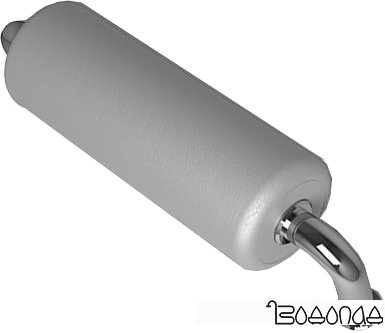 Подголовник для ванны Riho AH01 UNI (серый)