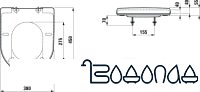 Сиденье для унитаза Laufen Pro 8919513000031