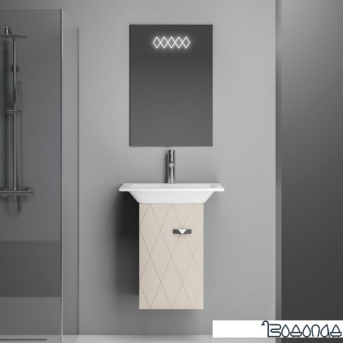 Smile Зеркало Торус 50 Z0000009933 (белый) фото 2