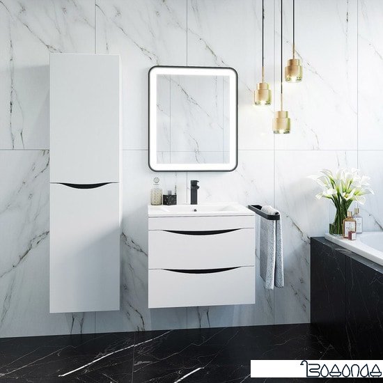 Мебель для ванных комнат IDDIS Шкаф-пенал Cloud 40 BRI40W0i97 фото 4