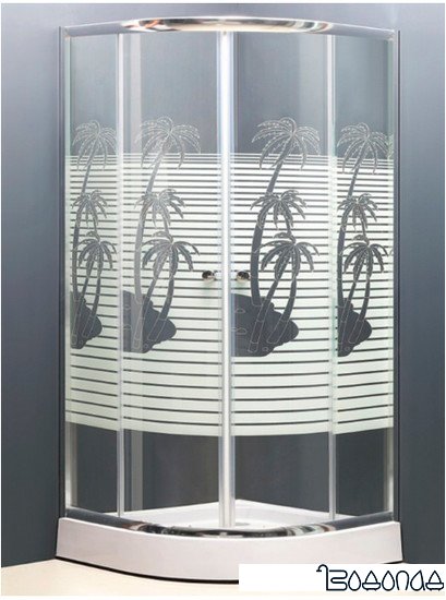 Душевой уголок Coliseum Minor T-80 80x80 (матовое стекло) фото 4