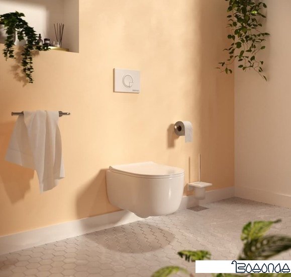 Панель смыва Berges Wasserhaus Novum R1 (белый)