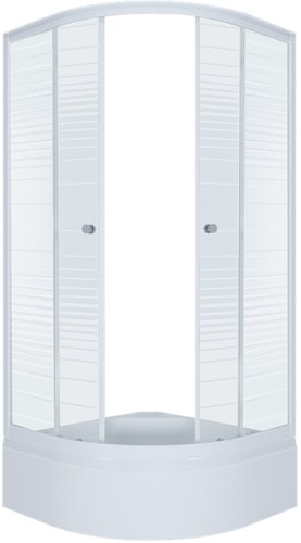 Душевой уголок Triton Стандарт В 90x90 (полосы)