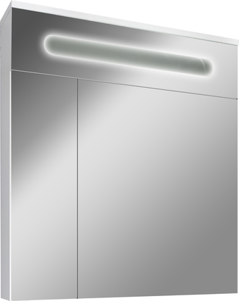 Doratiz Шкаф с зеркалом Магнолия 60 (правый, белый)