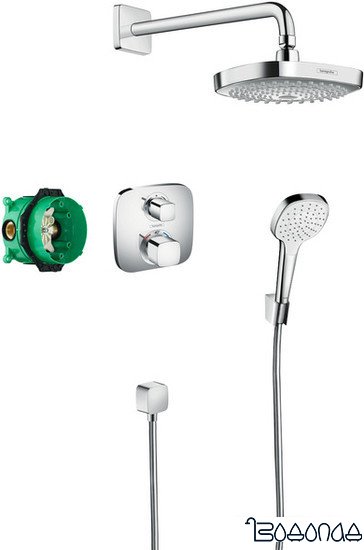Душевая система Hansgrohe Croma Select E 27294000