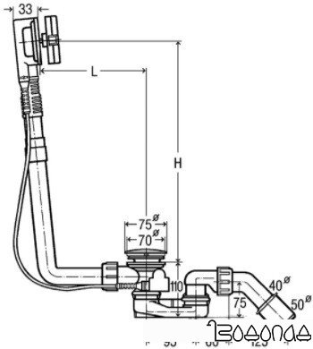 Сифон Viega Multiplex Visign M5 фото 2