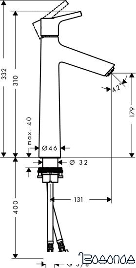 Смеситель Hansgrohe Talis S 72032000