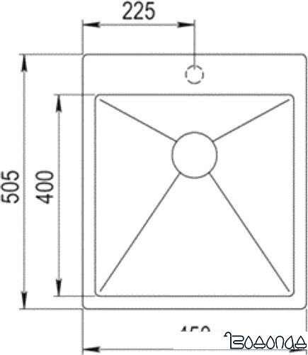 Кухонная мойка ZorG ZRN 5045