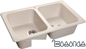 Кухонная мойка GranFest GF-S780K (белый)