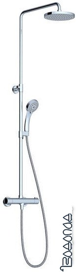 Душевая система Ravak TE 091.00/150 Termo 100 [X070058]