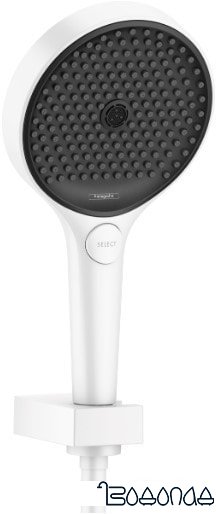 Душевой гарнитур Hansgrohe Rainfinity 130 3jet 26851700 (белый матовый)